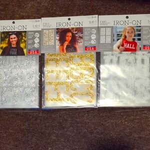 Iron On Letters Bundle